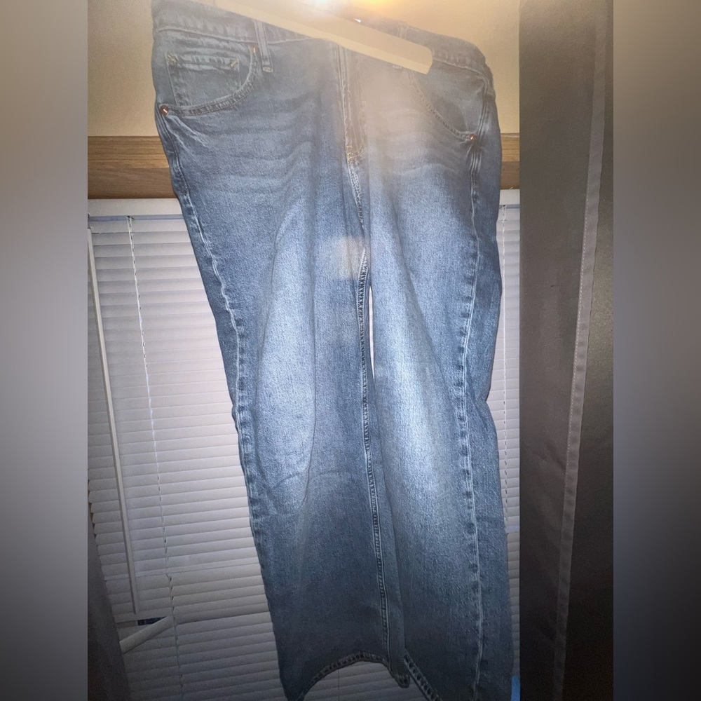 Gap Women's Loose Mid Rise medium indigo Blue Jeans